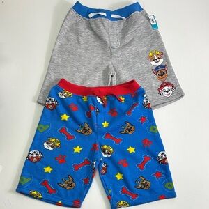 Nickelodeon Boys Blue Red Gray Paw Patrol Shorts Set